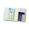 TradeWorks BEAMS DESIGN Clear Passport Cover, Barcode, clear