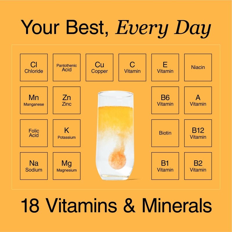 Phizz Electrolytes, Multivitamin & Hydration Tablets - 20 Effervescent Rehydration