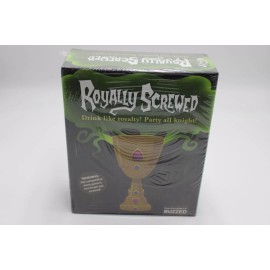 Buzzed Brands Royally Screwed Party Game Drink Like Royalty Party All Knight - New C1770