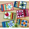 The Whole Country Caboodle Patchwork Garden Mug Rugs Pattern