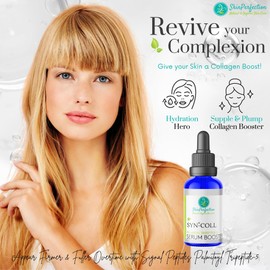 Skin Perfection Syn-coll Tripeptide-5 Boost Collagen Hydrate Epidermis Smoother Less Wrinkles Anti-aging Diy Skincare Active Making Lotion Serums Moisturizers Eye Creams