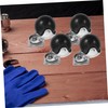 Mipcase 4pcs Ball Casters Plated Swivel Wheels for Furniture Quiet