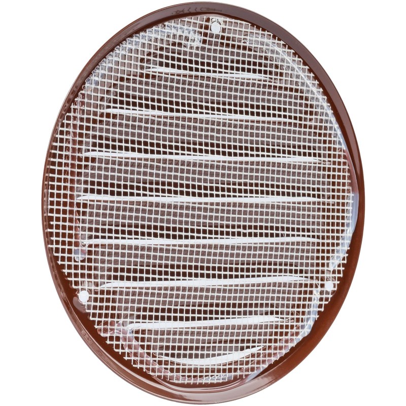 Vent Systems 4" Inch Brown Soffit Vent Cover - Pack