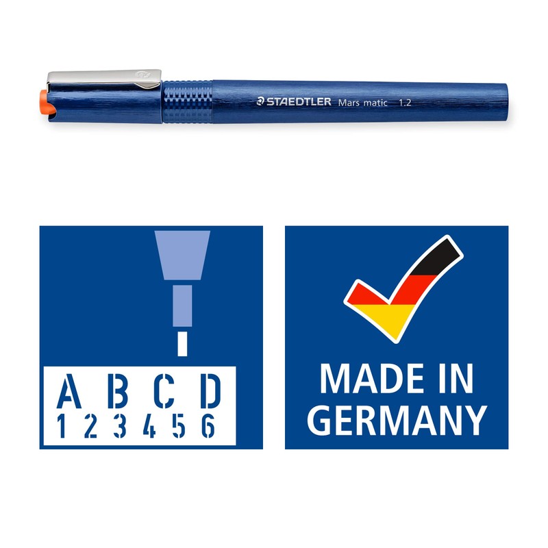 STAEDTLER Mars matic 700 12 Ink Drawer, Line Width 1.2