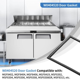 W0404520 Door Gasket for Atosa Gasket, 22" x 26-3/16" Refrigerator Door Gasket Replacement Fits MGF8402 MGF8404 MGF8406 MSF8302 and MSF8304