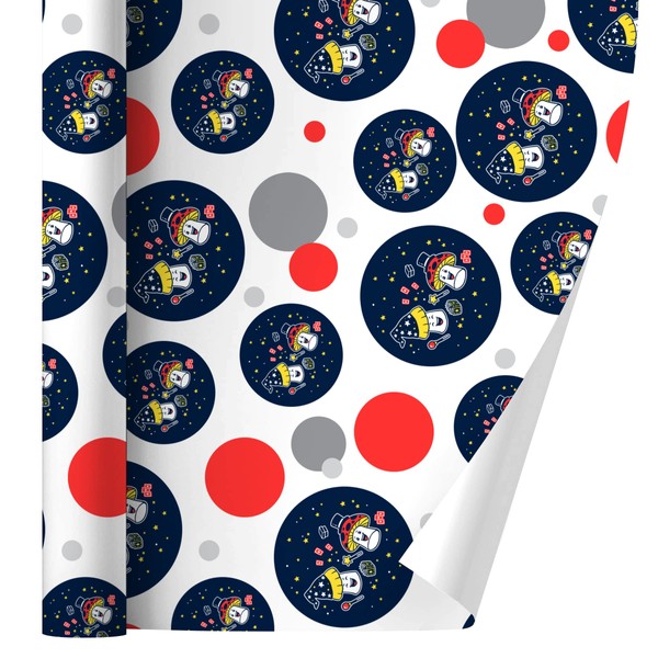 GRAPHICS & MORE Magic Mushrooms Funny Humor Gift Wrap Wrapping