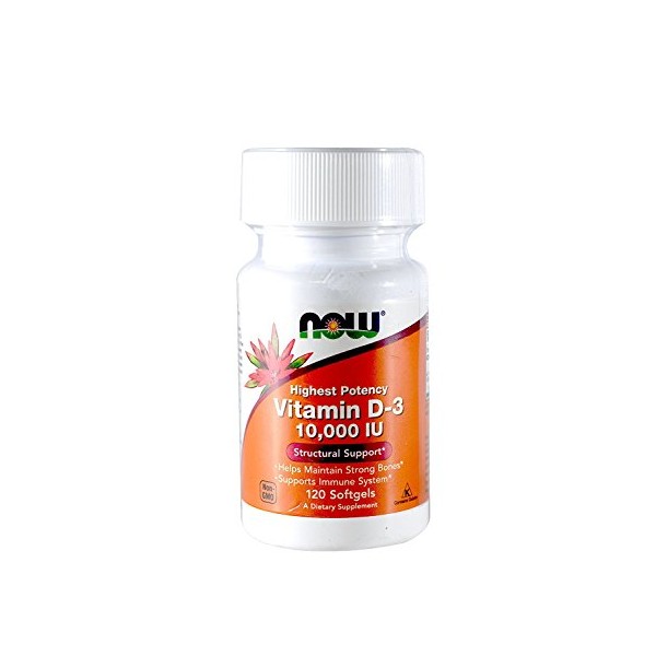 Vitamin D-3 - 10,000 IU - 120 Softgels
