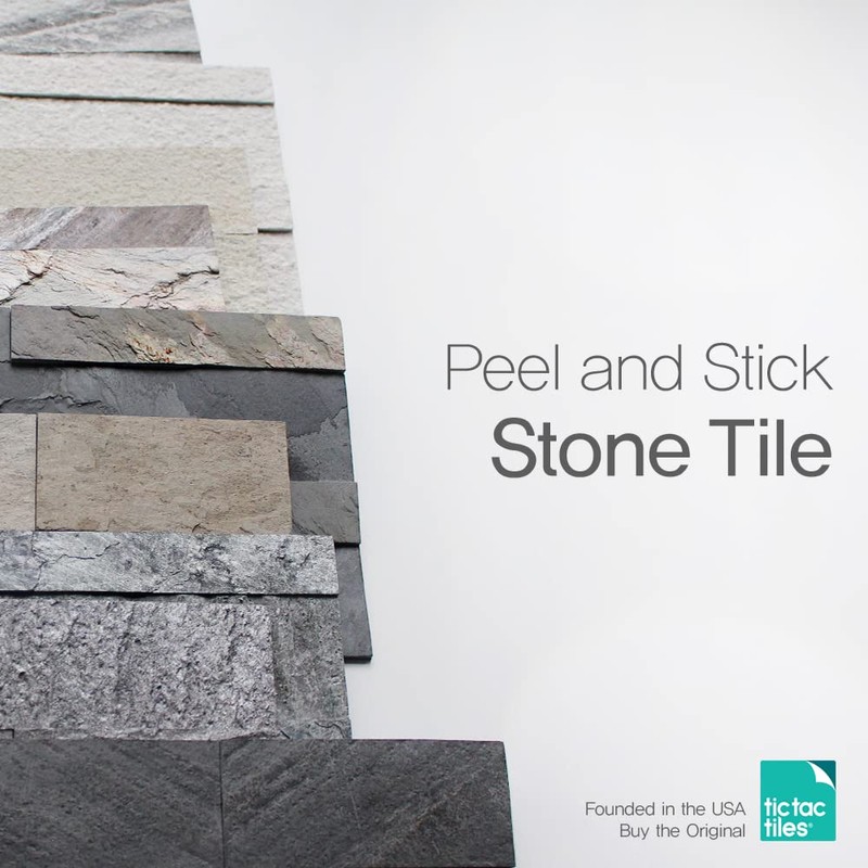 Tic Tac Tiles 4-Sheets Peel and Stick Self Adhesive Removable