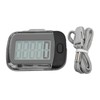 Simple Step Counter Walking 3D Pedometer with Clip Lanyard Accurate