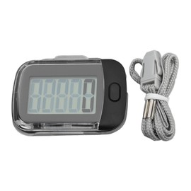 Simple Step Counter Walking 3D Pedometer with Clip Lanyard Accurate 360 Degree Sensor 10 Step Error Correction