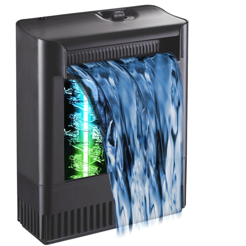 Large Powerful Turtle Tank Filter U V-ery for 40-155 Gallon