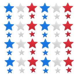 Cabilock 50g Patriotic Star Confetti – Colorful Five-Pointed Scatter