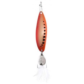 Clam Corporation 10900 Super Leech Flutter Spoon, Size 6, 3/8oz, Rusty Craw