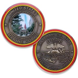 United States Marine Corps 2021 Birthday Ball Challenge Coin