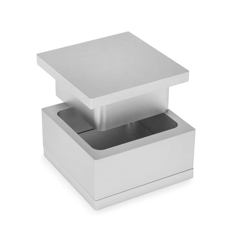 Pre-Press Aluminium Mold & Pressing Mold (Silver 2.5x2.5)