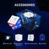 GAN 460 M V2, 4x4 Speed Cube Magnetic Speedcube Dual-Layer