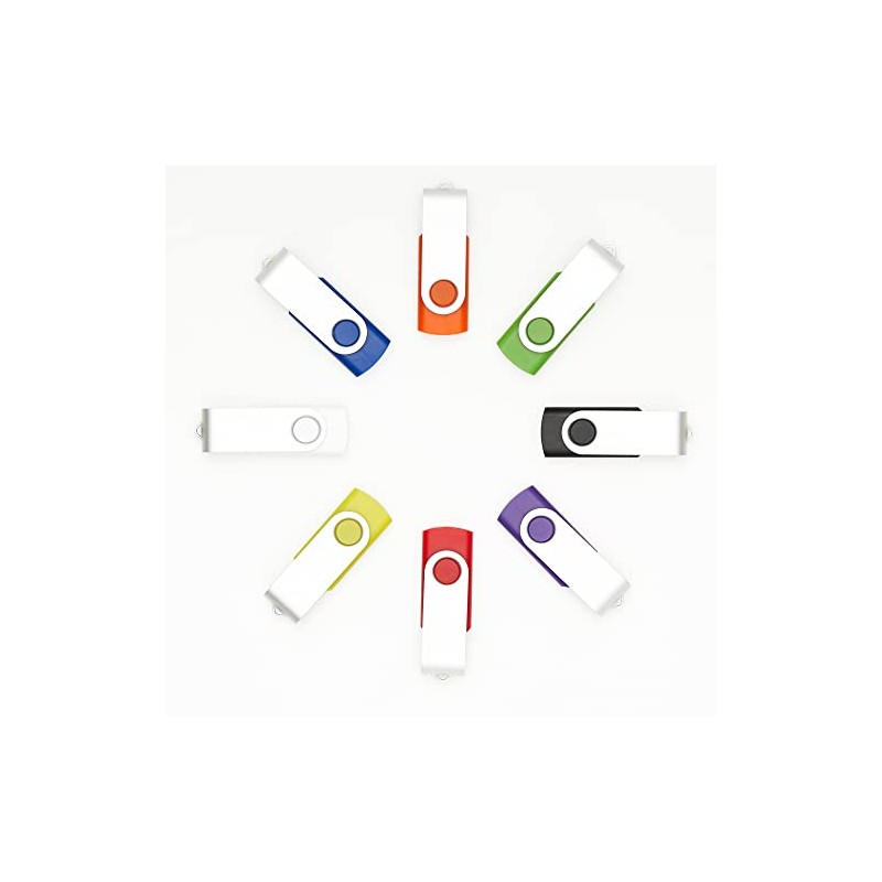 Memoria USB 2.0 verde de 512 MB