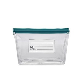 Full Circle Ziptuck Reusable Fruit Storage Bag – Food Safe, BPA-Free Food Storage Bag for Berries, Citrus and Stone Fruits – Leakproof Zip Seal Produce Bag