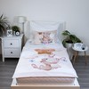 Jerry Fabrics Baby Bed Linen Reversible Bedding Set Bunny Star