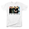 Popfunk Friends Cast T Shirt (Large) White
