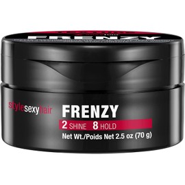 SexyHair Style Frenzy Pasta Texturizante Mate | Volumen, Textura y Definición | Ayuda a Crear Cuerpo | Acabado Semi-Mate | 70 g