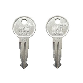 KeyPower S01~S20 Keys (2) for Ford F150 F250 F350 Boxlink Truck Cleat Lock (S13)