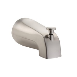 PULSE ShowerSpas 3010-TS-BN Bathtub Spout Valve with Diverter, 1/2" Slip Fit Connection, Brushed-Nickel