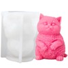 Kittens Candle Mold, Cat Silicone Molds for Soap, Cats Silicone