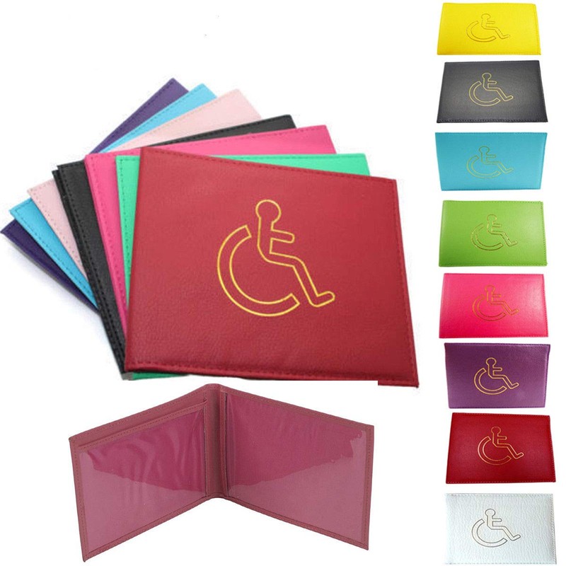 Disabled Badge Holder Cover Wallet Safe Protection Protector Disability Parking