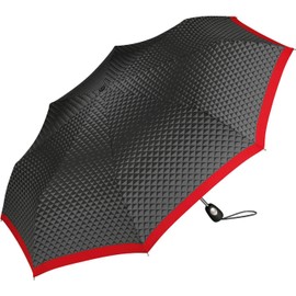 Pierre Gardin Graphique Triangle Umbrella, Easymatic pocket umbrella