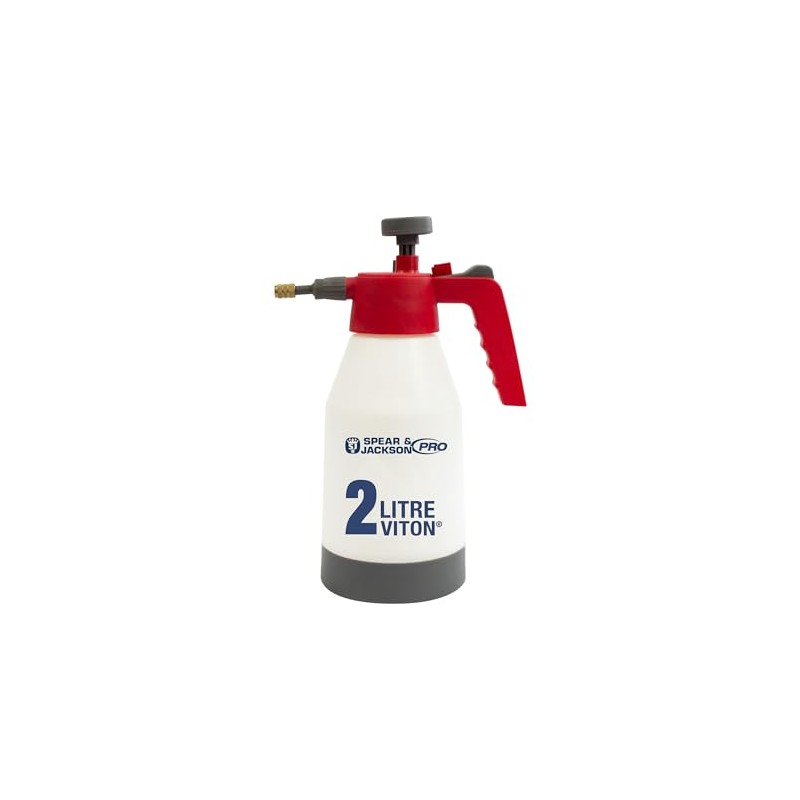 Spear & Jackson Pressure Sprayer with Viton Seals 2 Litre