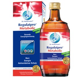 Dr. Niedermaier Regulatpro® Metabolic I für mehr Energie und Leistungssteigerung im Sport** I Anti-Oxidativer Schutz I enthält Magnesium, Mangan, Vitamin B (350ml)