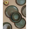 Pokini Stoneware Dinnerware Sets for 6, 18 Pieces Ceramic Plates