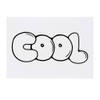 'Cool' Temporary Tattoo - Water Resistant, Skin-Safe, Non-Toxic Transfer (TO00082559)
