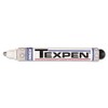 DYKEM 16083 TEXPEN Industrial Paint Marker Pen Medium Tip White