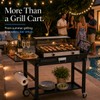 Grill Cart for Blackstone 22 Inch Griddle, 31" Tall Foldable