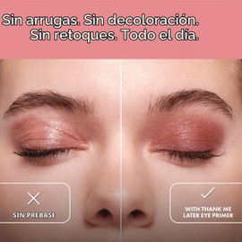Elizabeth Mott Thank Me Later Primer de Ojos - Base Primer de Sombra de Ojos de Larga Duración para Párpados Grasos y Uso Sin Pliegues - A Prueba de Manchas, Ligero, Libre de Crueldad - 10g