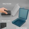 Elimeta Soap Container, Shower Square Bar Holder Fit Handmade Soap,