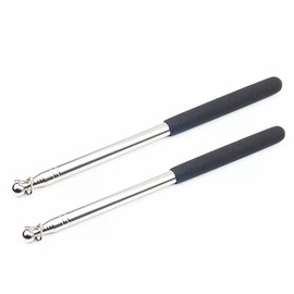TSUCIA 2 Telescopic Poles, 61.0 inches (155 cm), Long Type, Easy to Hold, Anti-Slip, For Flags (2)