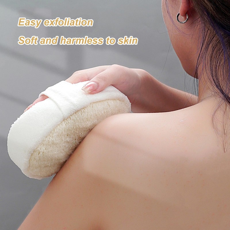 Loofah Sponge Spa Grade Bath Accessories ((3 per Bag))