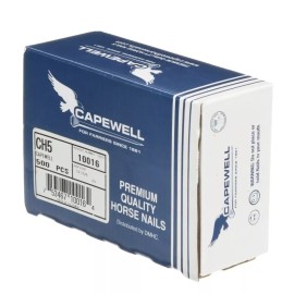 500 PCS Premium Horseshoe Nails Capewell 5 City Head Box