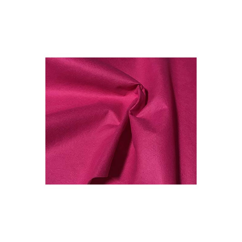 Fuchsia Pink - Wool/Rayon Blend Felt Fabric