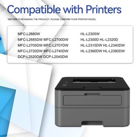 1 Pack DR630 Drum Unit (Not Toner) Replacement for Brother DR-630 DR 630 Compatible with HL-L2300D HL-L2320D HL-L2340DW HL-L2360DW HL-L2380DW MFC-L2740DW MFC-L2700DW DCP-L2540DW Printer