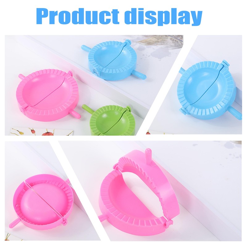 LQIOACU 3 Pieces Dumpling Maker Ravoli Maker Dough Bag Maker