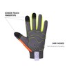 HANDLANDY 6 Pairs Reflective Work Gloves for Men & Women,