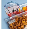 Gallon Slider Storage Bags- 100 Count, Featuring Expandable Bottom, Zero