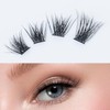 Lashes Cluster, 60 Pcs Mix Individual Lashes Cluster D Curl