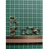 Cat Shape Bag Charm, 3 Pieces, Key Chain Processing, Design,
