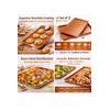 Ihanini Set of 2 Nonstick Copper Baking Sheets, 11" x