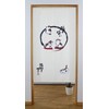 Narumik 10-184 Noren Maneki Neko Fukuyoko, 33.5 x 59.1 inches
